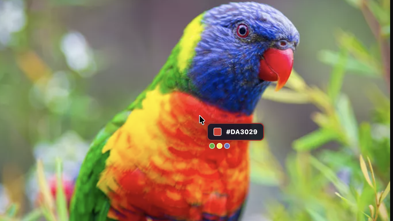 Colorpicker preset